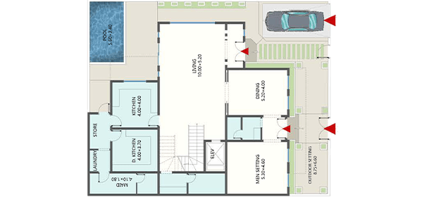Nirvana Villa V-B (Ground)